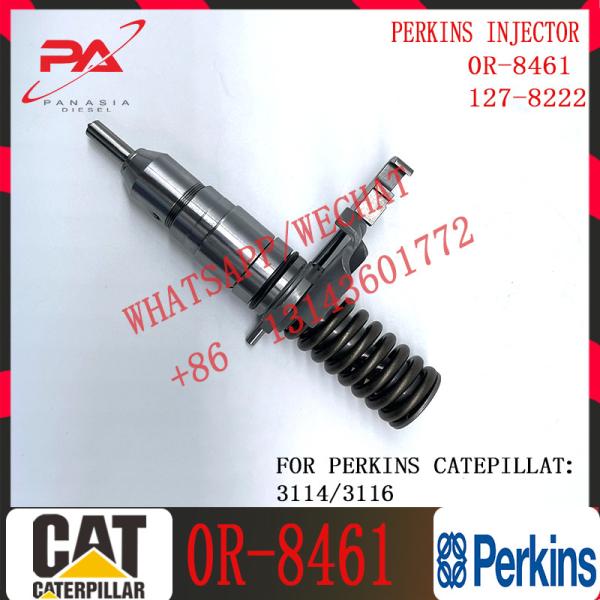recambios del excavador del inyector de combustible diesel 0R-8461 127-8222 0R-8461 para la boca diesel del inyector 3114 3116