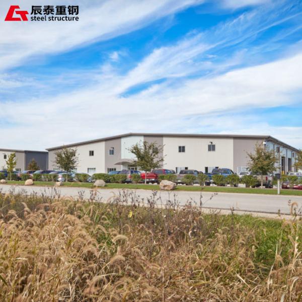Large Span Prefabricated Steel Structure Warehouse Fire Proof