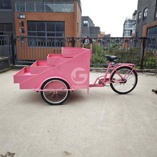 Street Vending Mobile Trolley Vendor Cart for Healthy Snack Options Energy Mining
