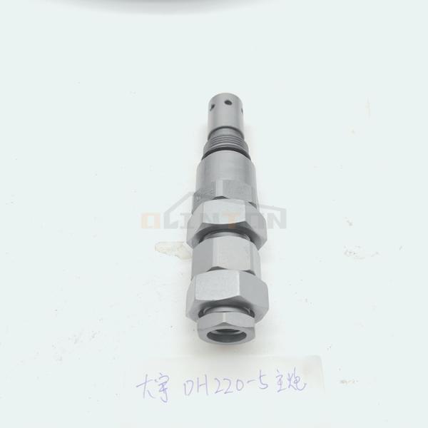 DH220-5 soupape de soulagement principale de la pelle pour Daewoo 2420-1225 assemblage de soupape de remplacement