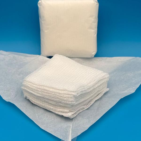 Sterile Single Use Medical Gauze Swab Dressings and Materials for Medical Purposes