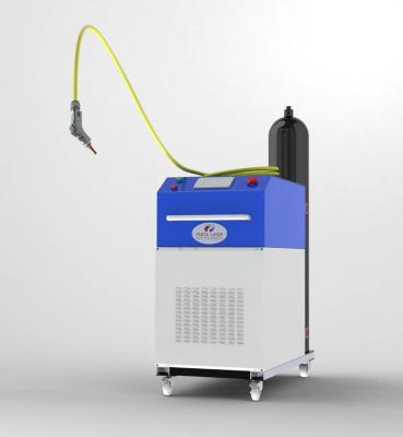 Eficiência elevada à mão portátil da cabeça do balanço da máquina de soldadura 2000W do laser da fibra