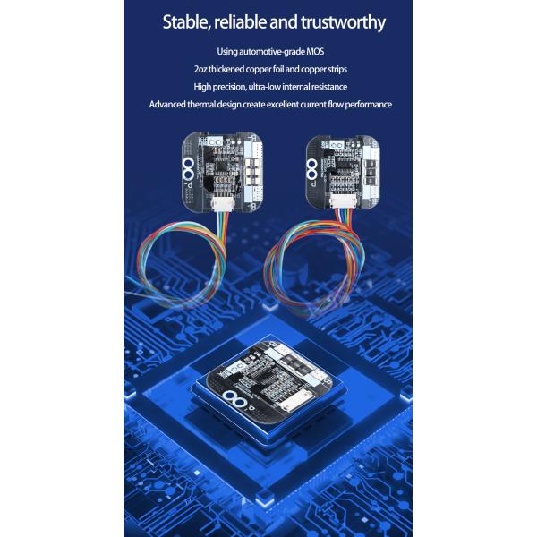 Аппаратное обеспечение 6S 50A Литийная батарея BMS NCM Аккумуляторная ячейка BMS 24V Для домашней системы хранения