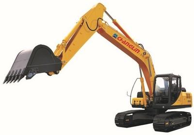 Potente ZG250 Excavador Hidráulico Crawler Controle de Fluxo Negativo Eficiente Energéticamente