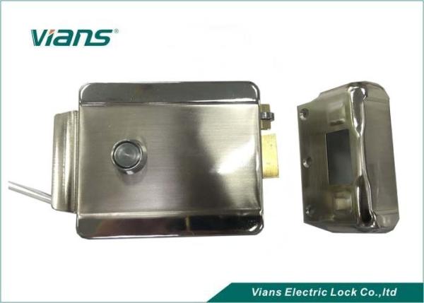 High Strengh Material Home door rim lock , stainless steel rim lock Opening Left Right