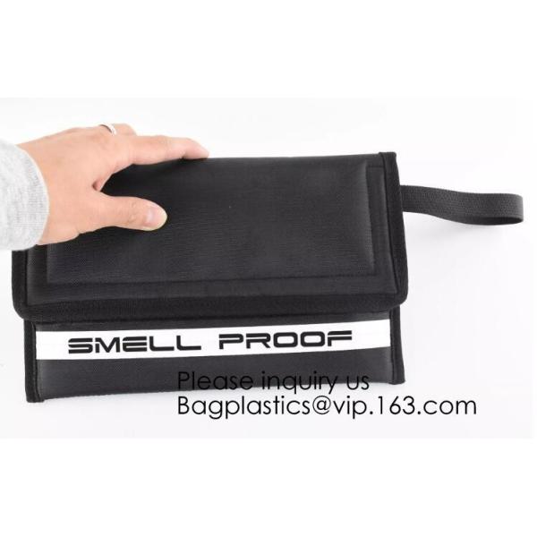 Discreet Smoke Smell Proof carbon lining Case with Combination Lock Premium Odor Smell Proof Bag, BAGEASE, BAGPLASTICS