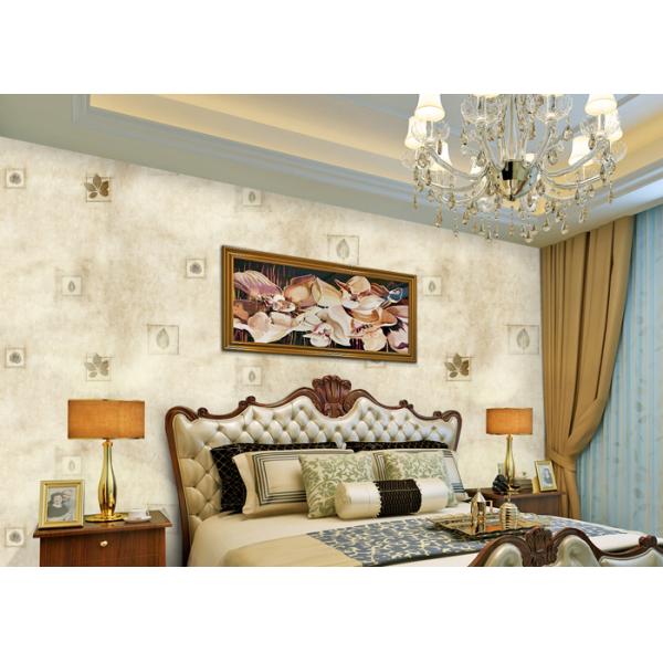 Non Woven Washable Contemporary Wall Coverings For Bedroom / Living Room , SGS CSA