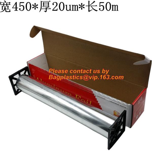 Adhesive aluminum foil tape jumbo roll / aluminum foil,8011 /8006 0.01mm - 0.025mm aluminium household foil rolls for pa