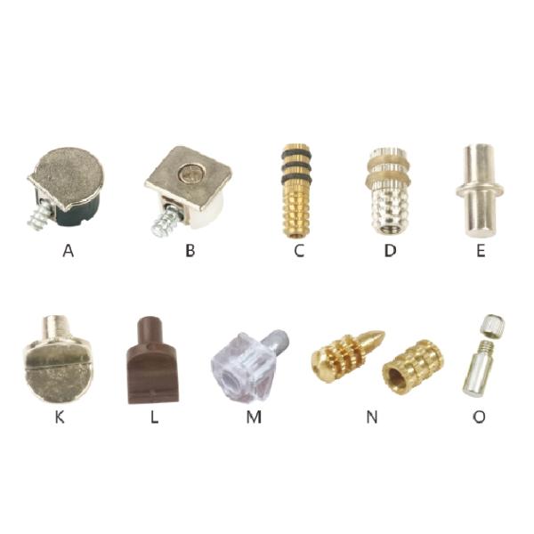 Carbon Steel Galvanised Cabinet Shelf Pins For Table Cabinet Furniture