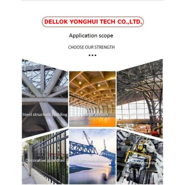 DELLOK YONGHUI Aquisição única para processamento industrial de perfis de alumínio, corte a laser