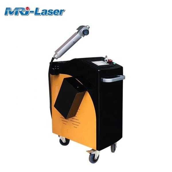 máquina da limpeza do laser da fibra de 25M2/Hour 150W com sistema da limpeza do laser