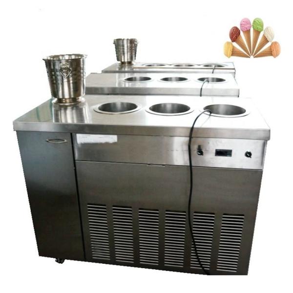 1300w Ice Cream Display Freezer Casual Food Machinery