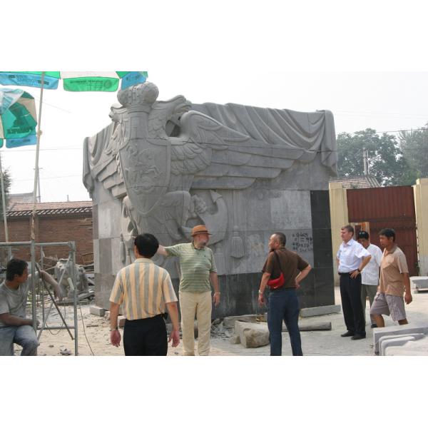 New Lenin Cemetery sculpture in Rusia