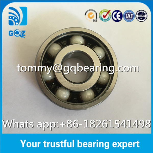 C3 Clearance Polyamide cage 6302 Hybrid Ceramic Ball Bearings ZrO2 Ceramic Balls 6302 TNH/HC5C3