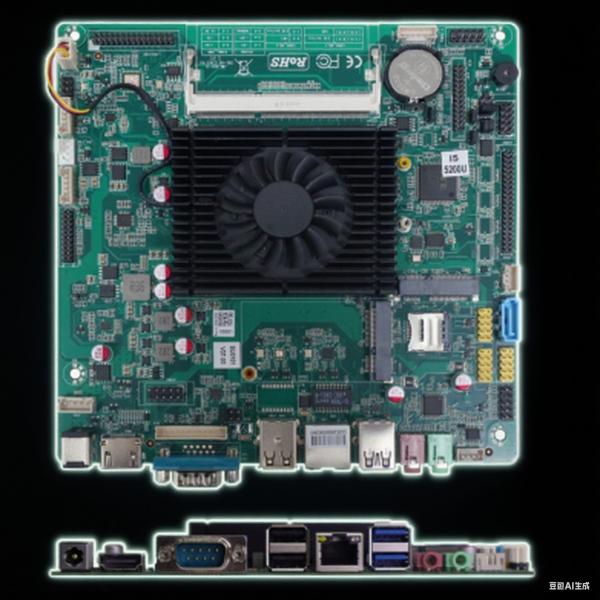 170 x 170mm Embedded Industrial Motherboard with Dual Storage & WiFi