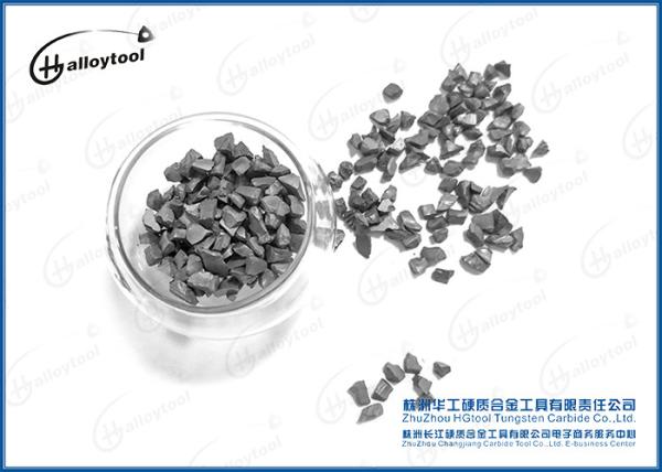 0.8-12mm Tungsten Carbide Grit , High Impact Toughness Hard Alloy Granule