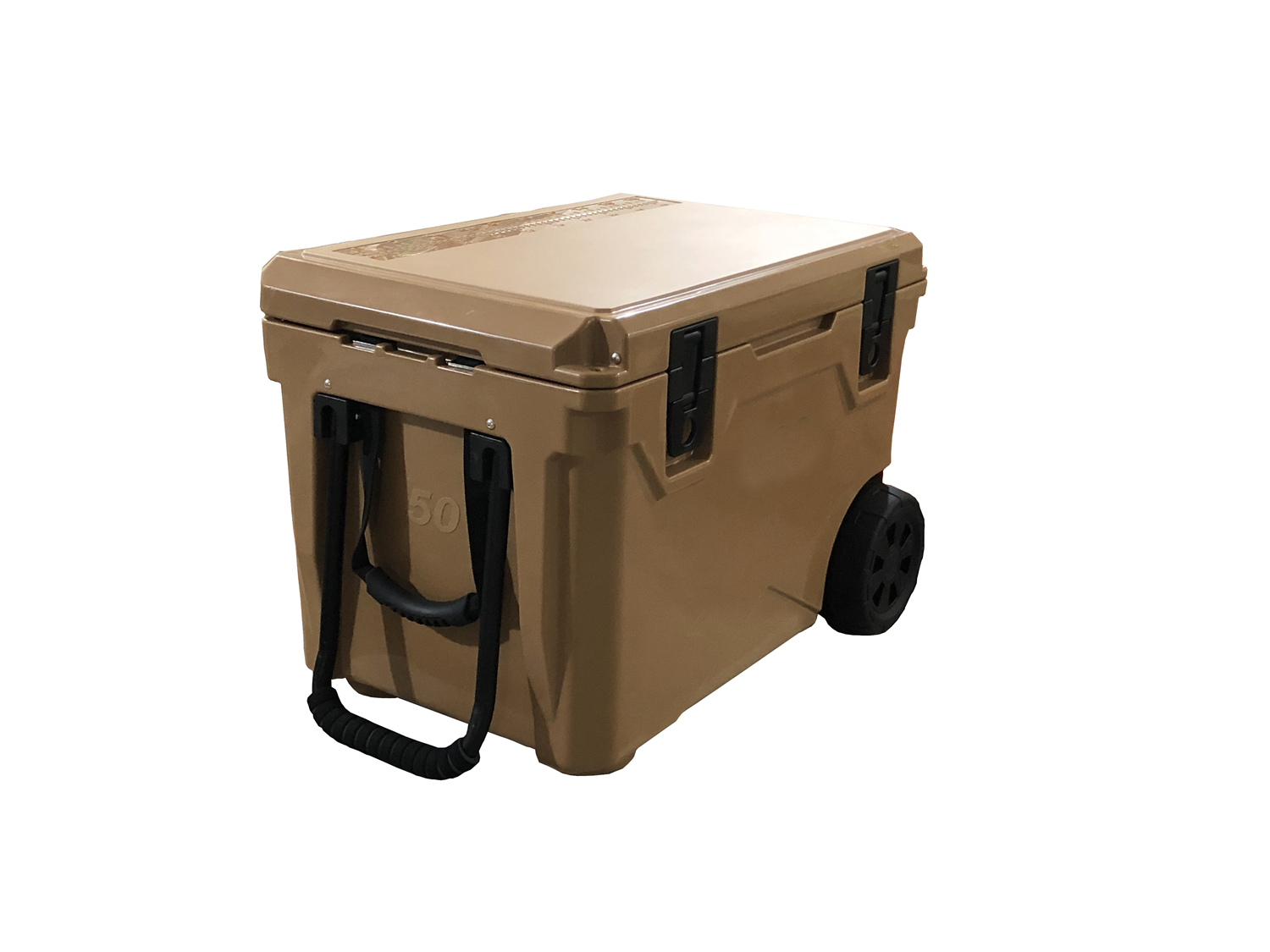 Hot Sale Plastic in Stocks Large Size Locking Ice Cooler Box