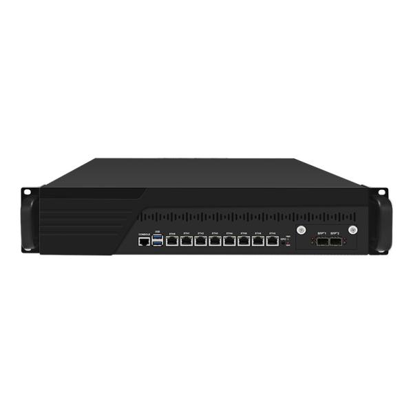 Zynshield 2U Rackmount OPNsense Firewall 8 2.5G LAN Support 40Gbps SFP+ Bypass Redundant