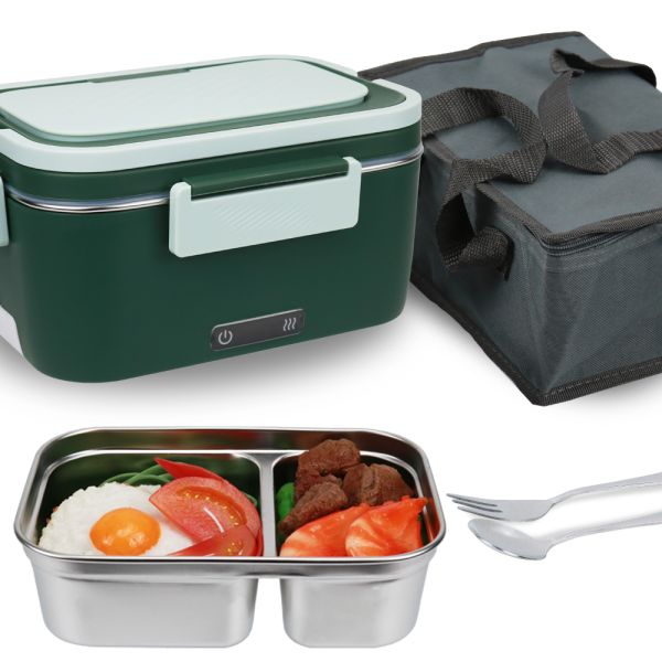 1.8L Electric Lunch Box with 304 Stainless Steel Inner Container and EU/US/UK/AU Plug Options