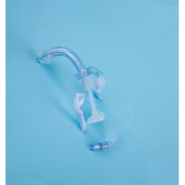 PVC Normal Medical Cuffed Tracheostomy Tube Uncuffed Tracheostomy Tube Holder