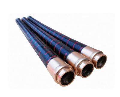 2-6m Concrete Pump Spare Parts Rubber Hose High Wear Resistance