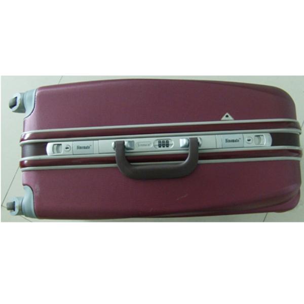 ABS Oxford Cloth Travel Luggage Sets , Iron Trolley Girly Luggage Sets On Wheels