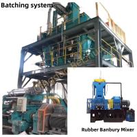 Le mélangeur Banbury de type caoutchouc à chute de 80L adopte un système de batchage automatique