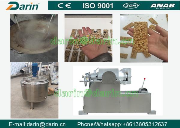 DRC-75 SUS304 Food Grade Sesame Bar / Peanut Candy Cutting Machine