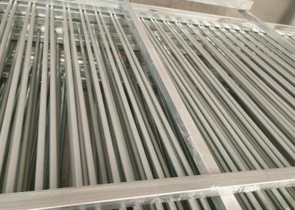 Professional Square Tubular Picket Fence For Automatic Security Gates