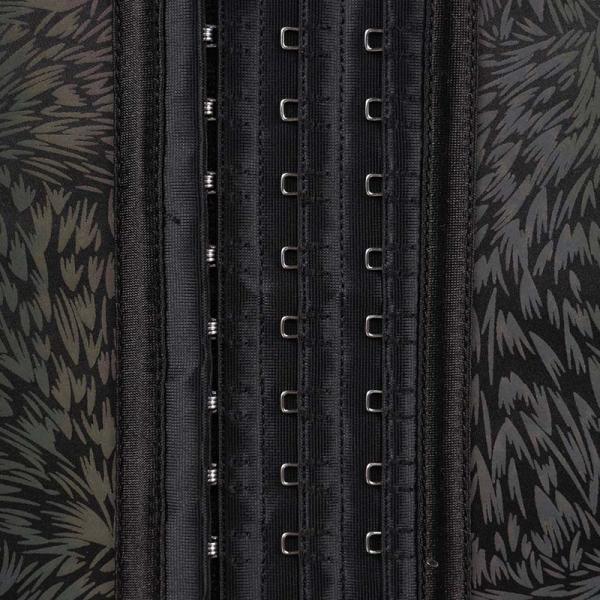 Корсет латекса аксессуаров тренера талии крюка поясничной поддержки 6XL 3