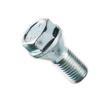 Durable Short Head Bolts Zink Plated , VW / AUDI Wheel Spacer Adapter Accessories