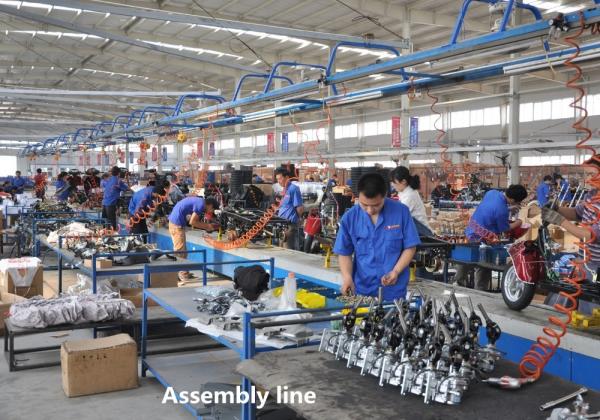 Open 33 Hydraulic Shock 2.5m*1.0m Electric Cargo Tricycle