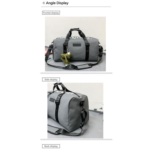 Bolso de simpatía con logotipo personalizado Bolso de gimnasia de deportes de acondicionamiento físico Bolso de viaje al aire libre Bolso Tote