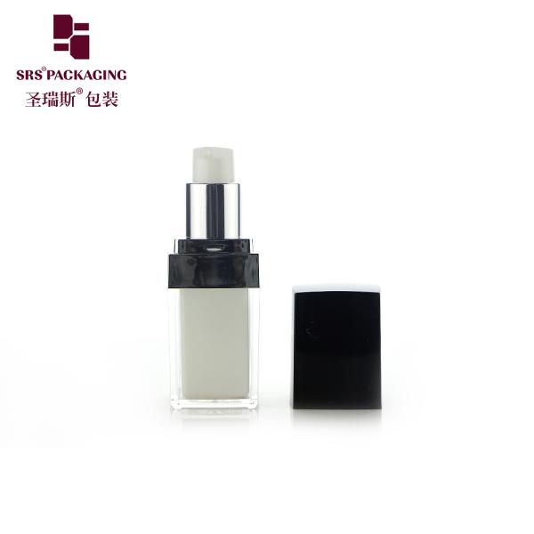 L050 square shape L050 15ml 20ml 30ml 50ml lotion bottle china supplier
