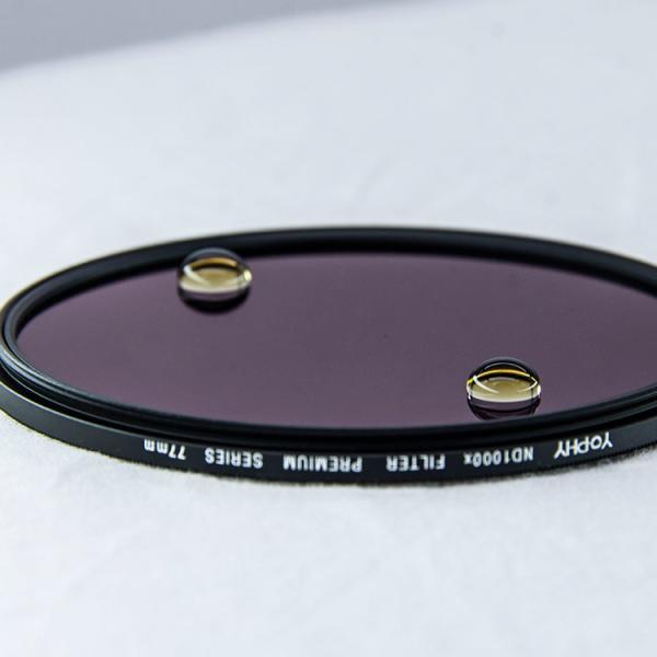 Optical Glass Neutral Density Filter 10 Stop ND Filter ND1000 for Landscape Photography