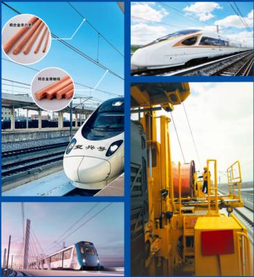 Easy Installation Pure Copper Contact Wire with 690-733 kg/km