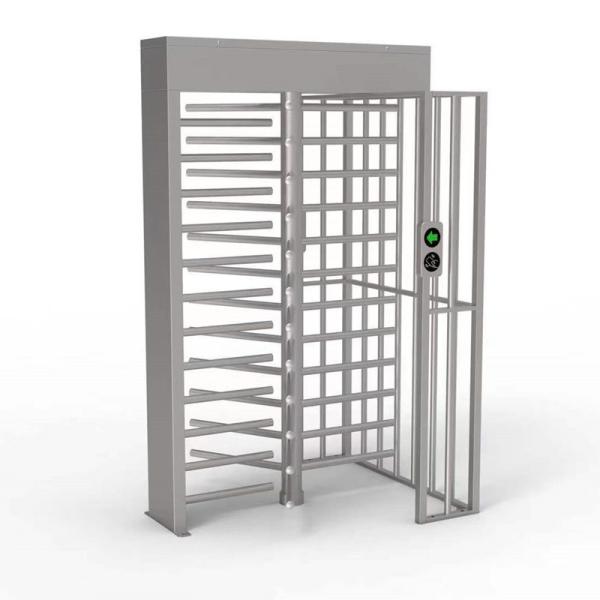 30-40 pessoas Min Biometric Full Height Turnstile 1500*1500*2300mm
