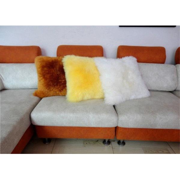 Длинные подушки хода меха черноты шерстей, пусковая площадка стула овчины волос Фульффы медицинская отсутствие завалки