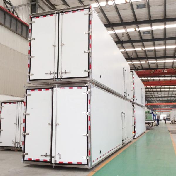 FRP-XPS para transporte especial Caminhão de refrigeração Corpo de caixa para saúde Salas frias ao ar livre