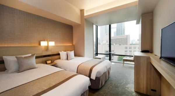 Melbourne resort hotel fit out furniture of bedroom set with laminate wall panel and leisure chair table