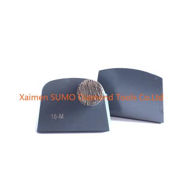Single Round Seg Concrete Sanding Block 25*12mm Segment Diamond Grinding Disc