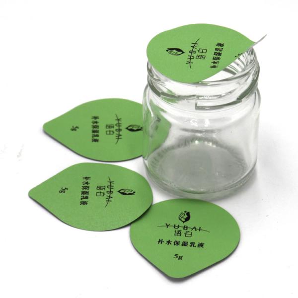 40 Micron 98mm Yogurt Cup Lid Disposable Roundness Pre Cut Pe Film