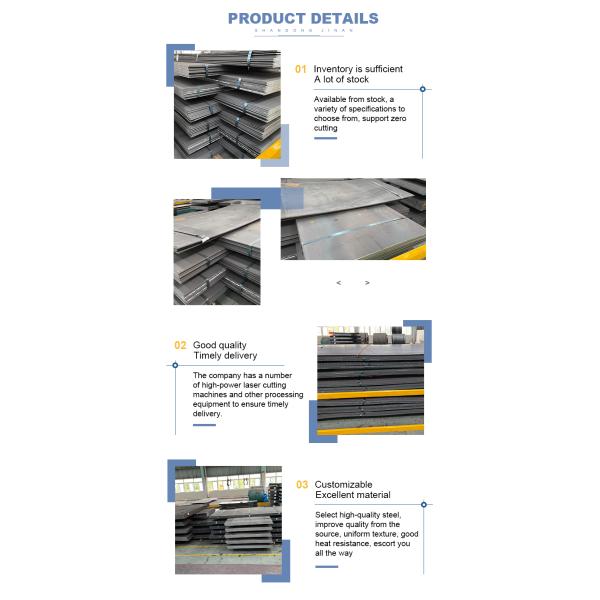Медленно горячо прокачанная металлическая плитка из сплава стали низкоуглеродистая сталь Ms лист