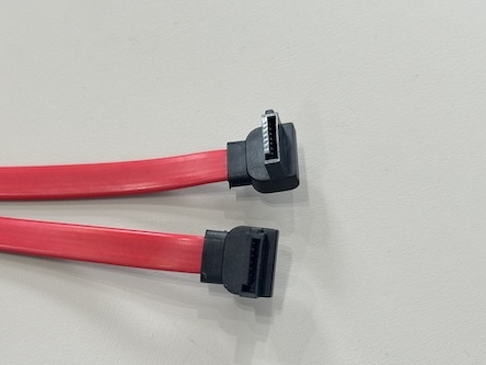 Right Angle SATA Data & Power Cable Connector Harness – PCB Header to Dual Serial ATA Wire Cable Assembly