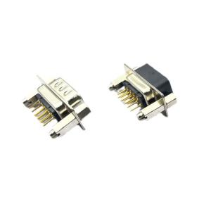 1.0AMP mâle femelle connecteurs D-SUB à angle droit DB9 9pin PCB Mount