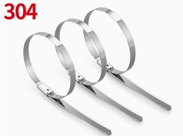 1000mm Self Locking Zip Ties Adjustable Durable Stainless Steel Industrial Corrosion Resistant Metal