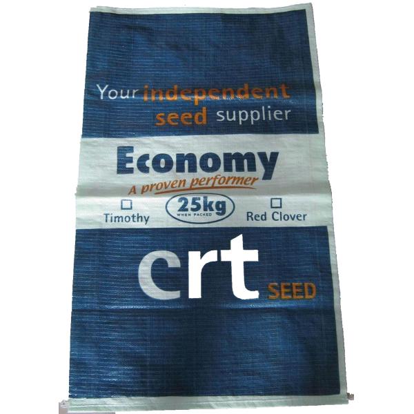 Printed BOPP Laminated PP Woven Packaging Bags 100% Recyclable Oil Resistant