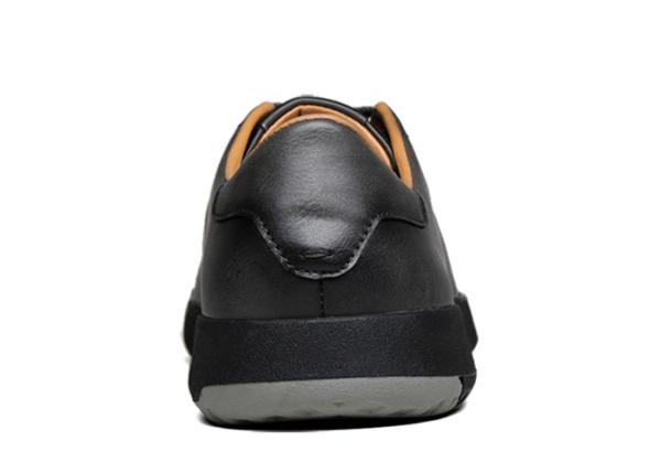 Spring / Autumn Mens Lace Up Leather Sneakers Trendy Walking Fashion Shoes Men Sneakers