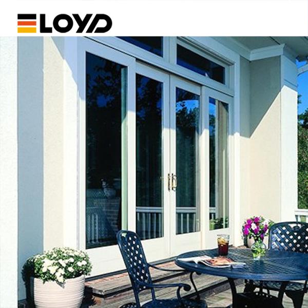 3 Tracks 3 Panels Factory Direct Sales Customized Telescopic Top Hanging Balcony Patio Thermal Break Aluminium Sliding Doors