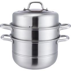 New Product 304 Stainless Steel Steamer Pot Soup Set Stainless Steel Cooker Cooking Soup Pot Steamer Pot